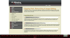 Desktop Screenshot of profimasking.com